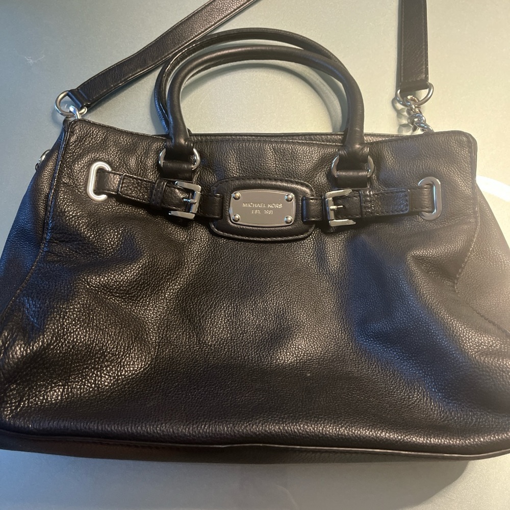 Michael Kors Black Leather bag